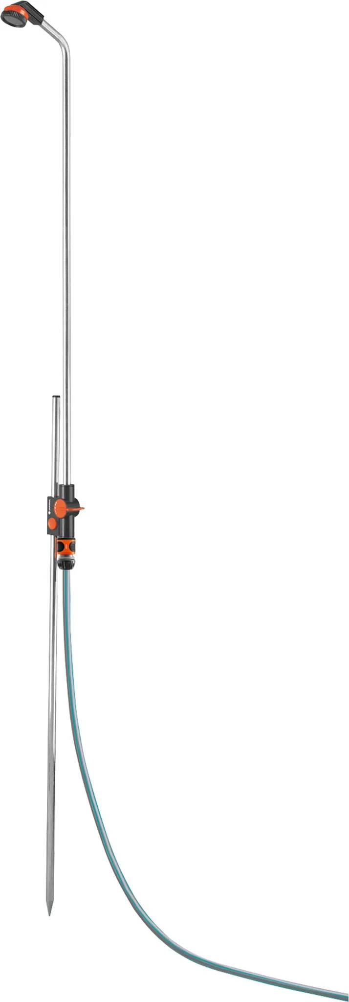 Zahradní sprcha Gardena (961-20) / 207 cm / hliník/plast / stříbrná Varianta: ivi1