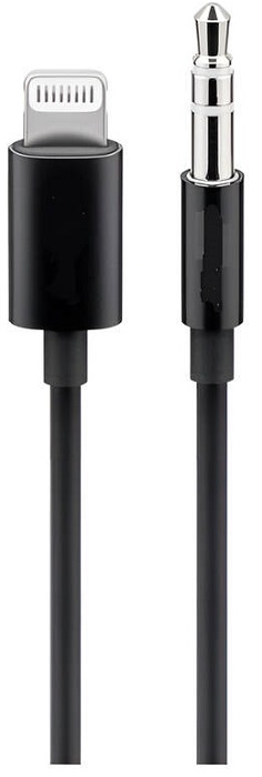 Kabel PremiumCord Lightning / 3,5 mm Jack / 1 m / černá Varianta: ivi4