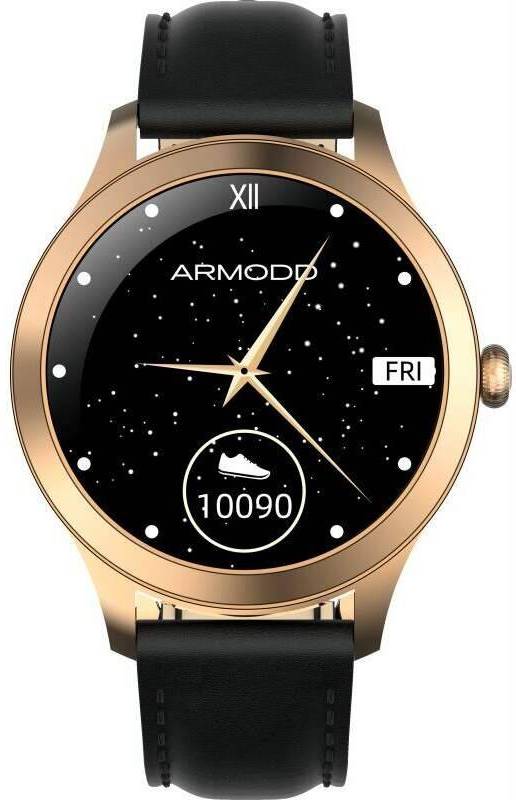 Chytré hodinky ARMODD Candywatch Premium 2 / 1,09" (2,8 cm) TFT LCD displej / 240 x 240 px / Bluetooth 5.0 / černá/zlatá Varianta: ivi1