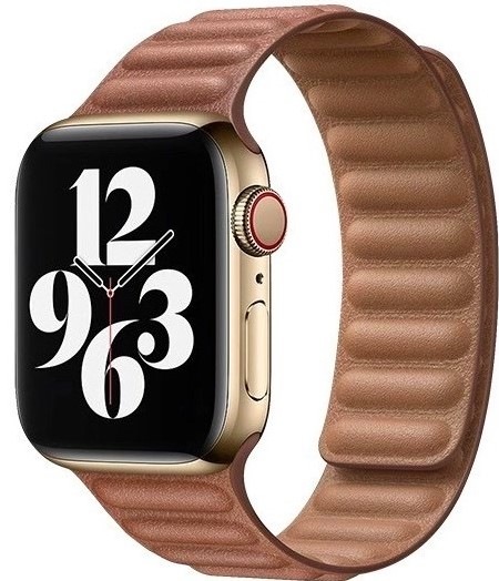 Řemínek COTECi Double Suction na Apple Watch 38/40 mm / hnědá Varianta: ivi2