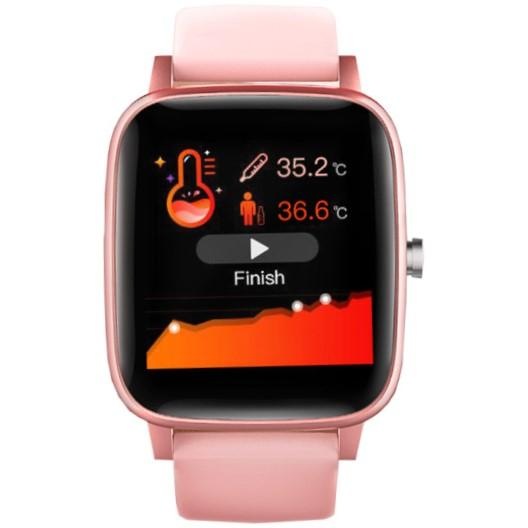 Chytré hodinky Carneo Soniq+ woman / Bluetooth 5.0 / výdrž až 7 dní / IP67 / růžová Varianta: ivi2