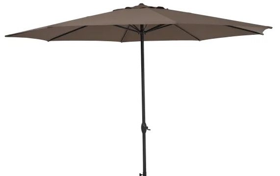 Slunečník Sunfun Trentino II / ø 400 cm / taupe Varianta: ivi1