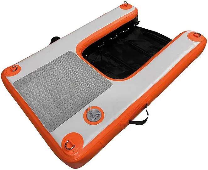 Vodní rampa pro psy GA Nautic / 96 x 67 x 12 cm / oranžová / bílá Varianta: ivi1