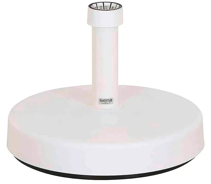Stojan na slunečník Siena Garden Fill Foot / plast / bílá Varianta: ivi1