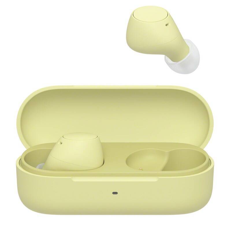 Bezdrátová sluchátka Sony WF-C510 / 20-20000 Hz / Bluetooth 5.3 / USB-C / žlutá Varianta: ivi1