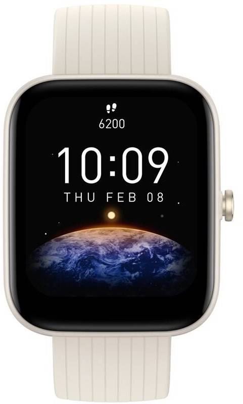 Chytré hodinky Amazfit Bip 3 Pro / 1,69" (4,3 cm) TFT LCD displej / 240 x 280 px / Bluetooth 5.0 / béžová Varianta: ivi1