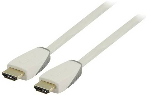 Kabel Bandridge Personal HDMI 1.4 / 1 m / pozlacené konektory / bílá Varianta: ivi1