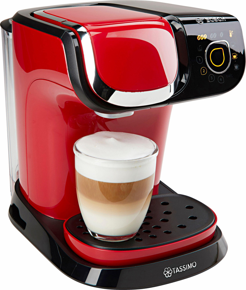 Kapslový kávovar Bosch Tassimo My Way TAS6003 / 1500 W / 3,3 bar / červená Varianta: ivi1