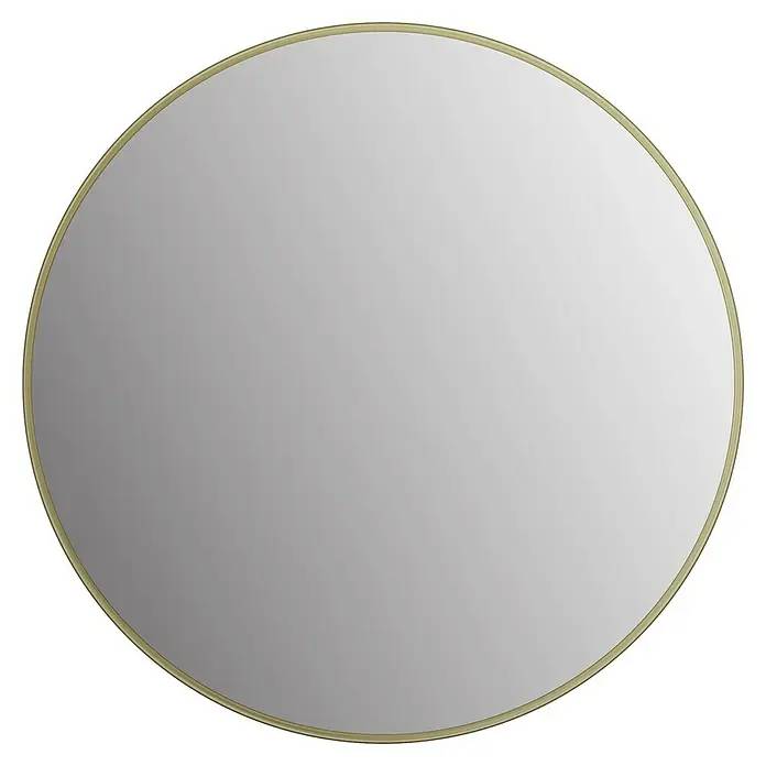 Zrcadlo v rámu DSK Picasso / Ø 60 cm / sklo/hliník / zlatá Varianta: ivi1