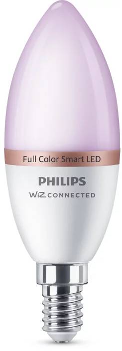 Chytrá LED žárovka Philips WiZ / 2 ks / patice E14 / 2 200–6 500 K / matná Varianta: ivi1