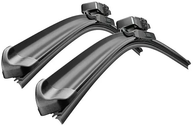 Stěrače Bosch A153S / 530 + 450 mm / Quick-Clip / černá Varianta: ivi1
