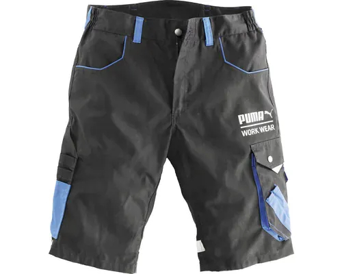 Pánské pracovní kraťasy Puma Workwear Champ / vel. 52 / černá/modrá Varianta: ivi1