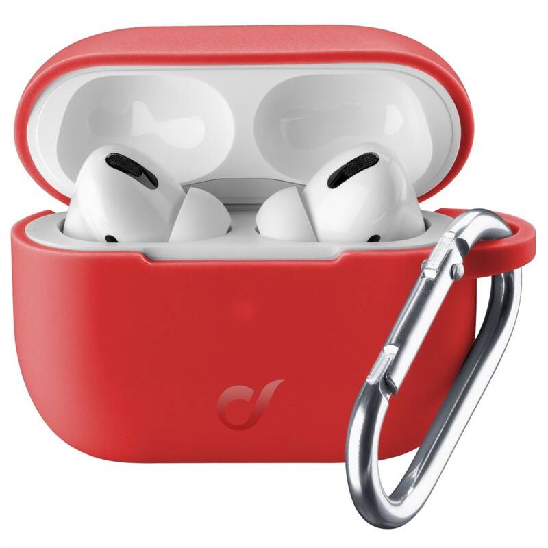 Pouzdro CellularLine Bounce pro sluchátka Apple AirPods Pro / červená Varianta: ivi1