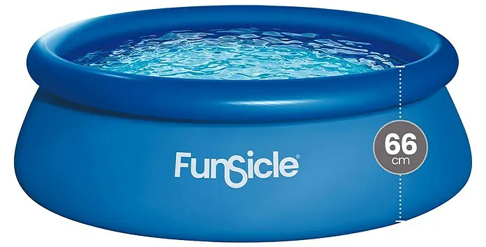 Bazén Funsicle Quick-Up-Pool / 244 x 66 cm / 2074 l / PVC / modrá Varianta: ivi1