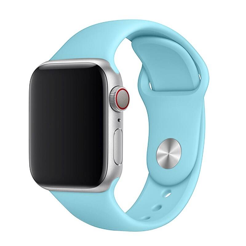 Řemínek FIXED Silicone Strap na hodinky Apple Watch 38/40/41 mm / tyrkysová Varianta: ivi1