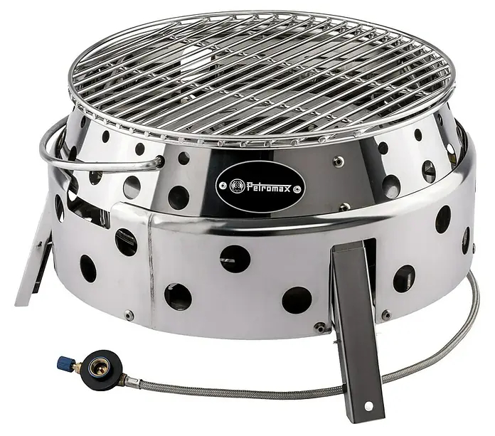 Plynový gril Petromax Atago / 3,8 kW / 28 cm / nerez Varianta: ivi1