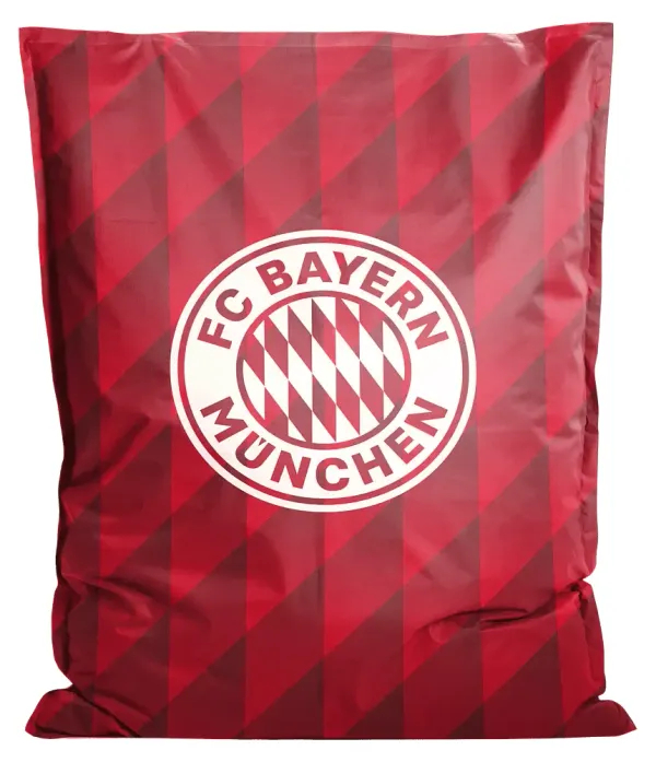 German Sedací vak FC Bayern München / 170 × 130 × 20 cm / červená Varianta: ivi1