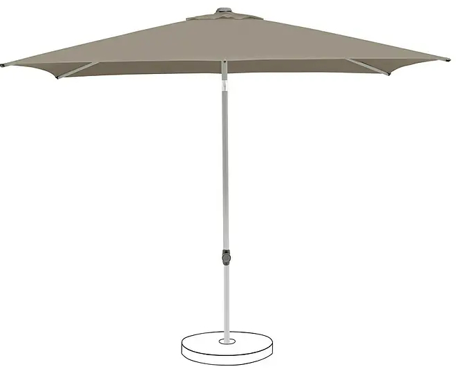 Slunečník Suncomfort Pop Up / 250 x 200 cm / světle béžová Varianta: ivi1