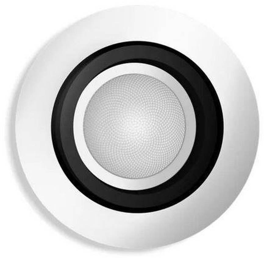 Zapuštěné bodové svítidlo Philips Hue Milliskin / GU10 / 400 lm / Ø 9 cm / hliník Varianta: ivi1