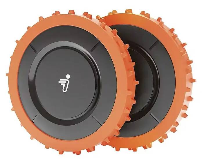 Offroadová kola pro robotické sekačky Segway Navimow i105E / Ø 248 mm / černá/oranžová Varianta: ivi1