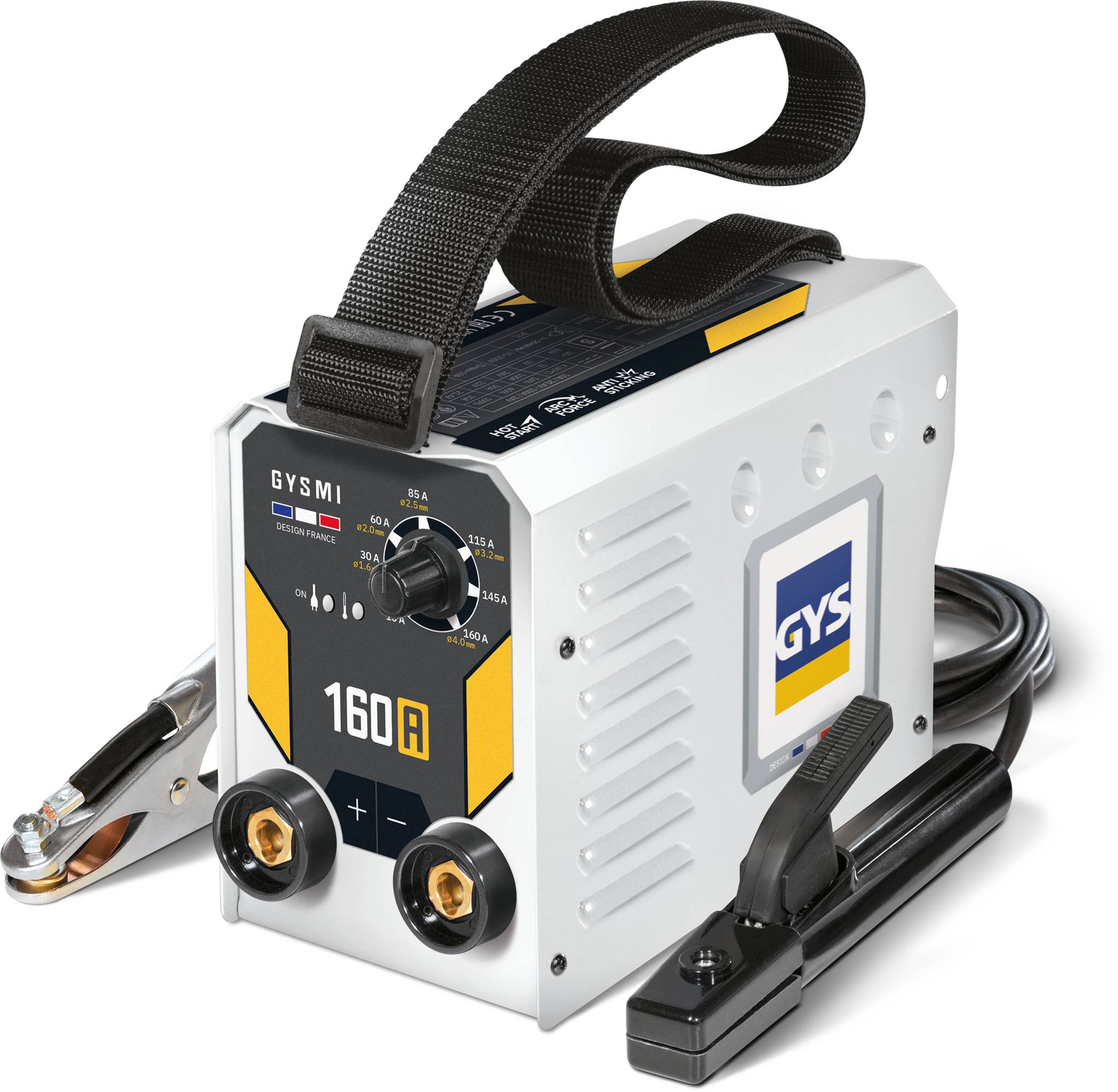 Invertorová svářečka Gys GYSMI 160A / 230 V / 6500 W / černá/šedá Varianta: ivi1