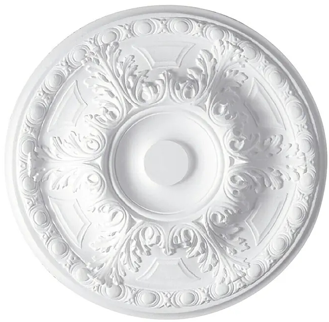German Ozdobná rozeta Prisca / Ø 50 cm / bílá Varianta: ivi1