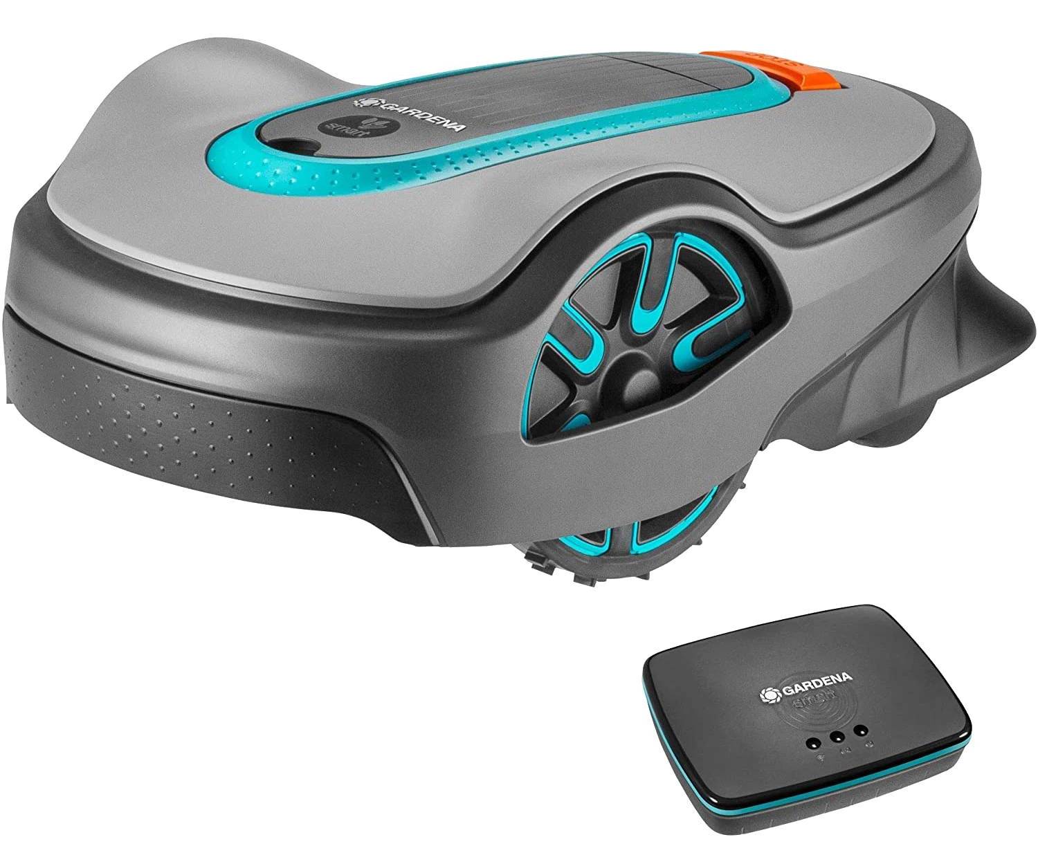 Robotická sekačka Gardena Smart Sileno Life (19114-20) / 6 kWh / šedá/tyrkysová Varianta: ivi2