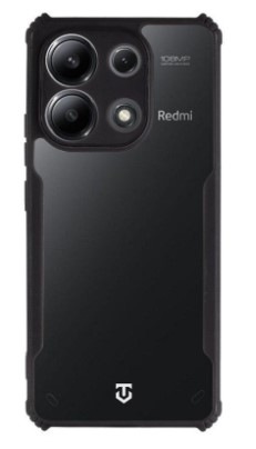 Kryt Tactical Quantum Stealth na mobil Xiaomi Redmi Note 13 4G / černá/transparentní Varianta: ivi1