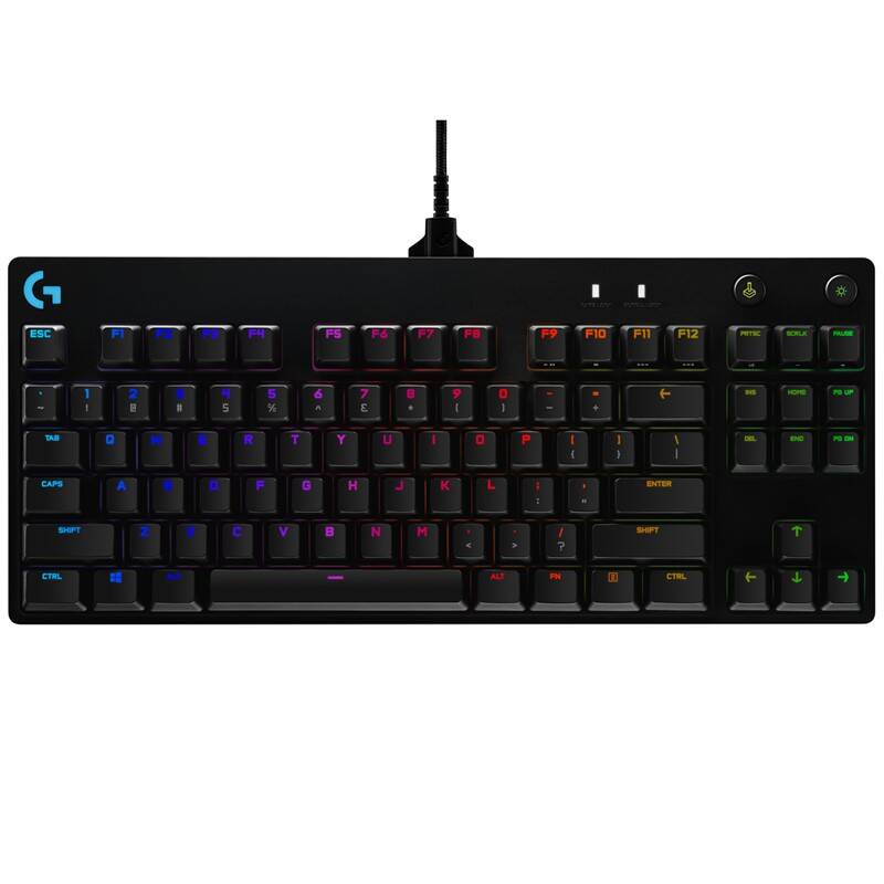 Klávesnice Logitech Gaming G Pro GX Blue / CZ / černá Varianta: ivi1