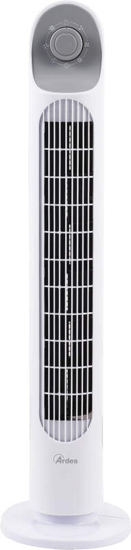 Ventilátor sloupový Ardes T800 / 45 W / 3 rychlosti / bílá Varianta: ivi1