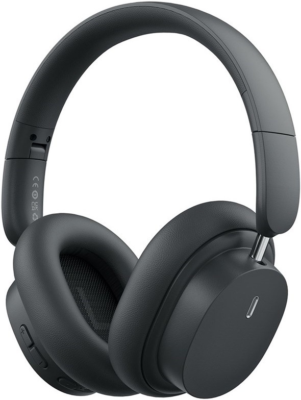 Bezdrátová sluchátka Baseus Bowie D05 / Bluetooth 5.3 / výdrž 70 hod. / šedá Varianta: ivi1
