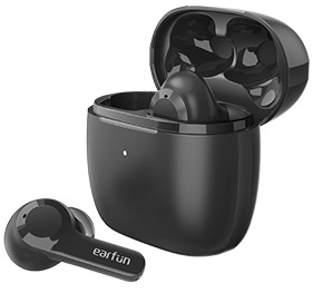 Bezdrátová sluchátka EarFun Air / výdrž 35 hod. / Bluetooth 5.0 / černá Varianta: ivi1