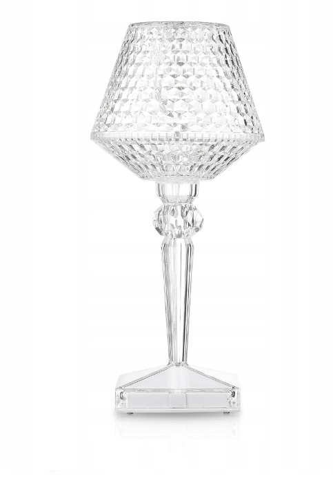LED lampa Bijoux Lucy / 1500 mAh / USB / průhledná Varianta: ivi10