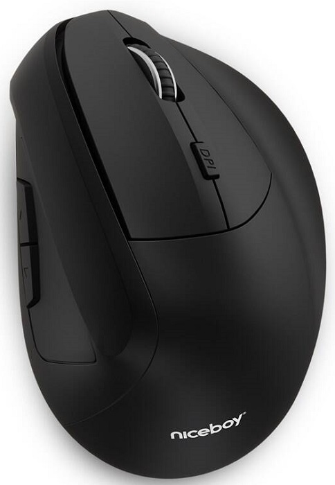 Myš Niceboy OFFICE M40 Vertical / 1600 DPI / černá Varianta: ivi1