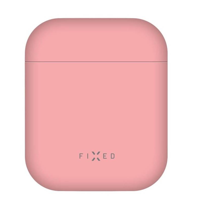 Pouzdro FIXED Silky pro sluchátka Apple AirPods 1 a 2 / růžová Varianta: ivi1