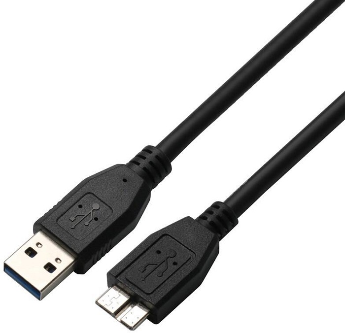 Kabel GoGEN USB A/micro USB B 3.0 / 1,5 m / černá Varianta: ivi1