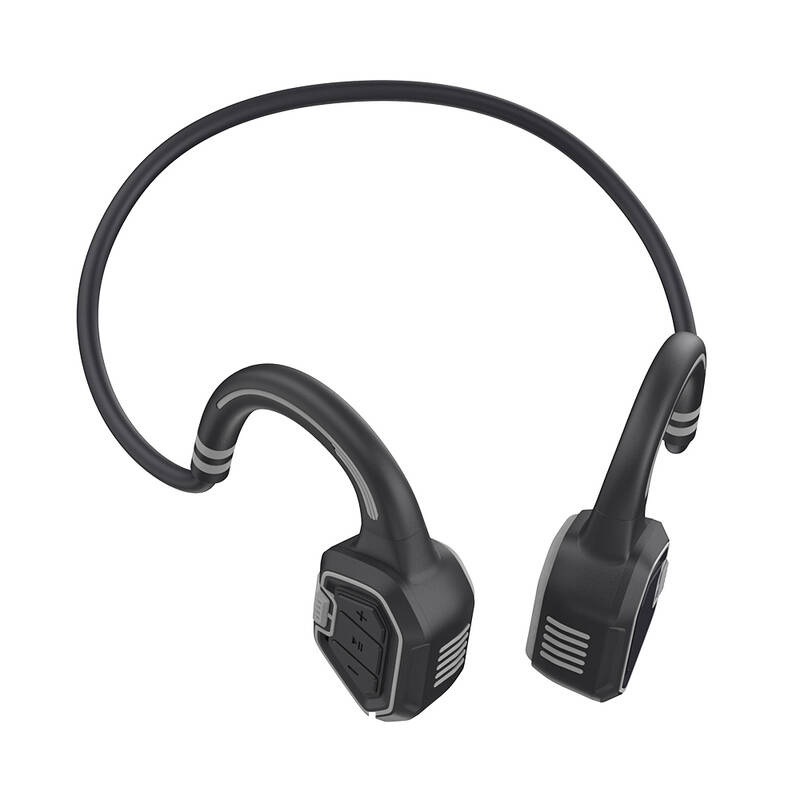 Bezdrátová sluchátka Evolveo BoneSwim MP3 / 16 GB / Bluetooth 5.1 / šedá Varianta: ivi1