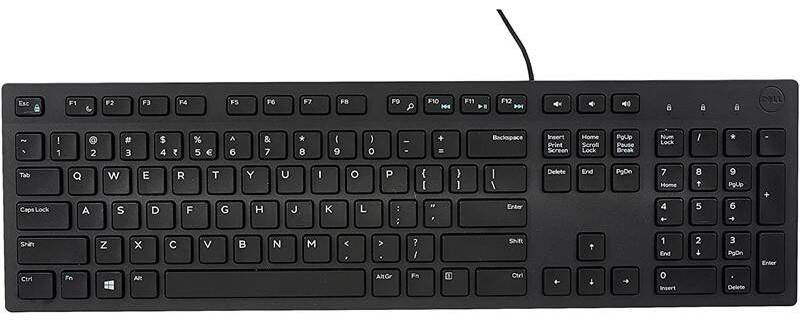 Klávesnice Dell Multimedia KB-216 / CZ / USB 2.0 / chiclet / černá Varianta: ivi1