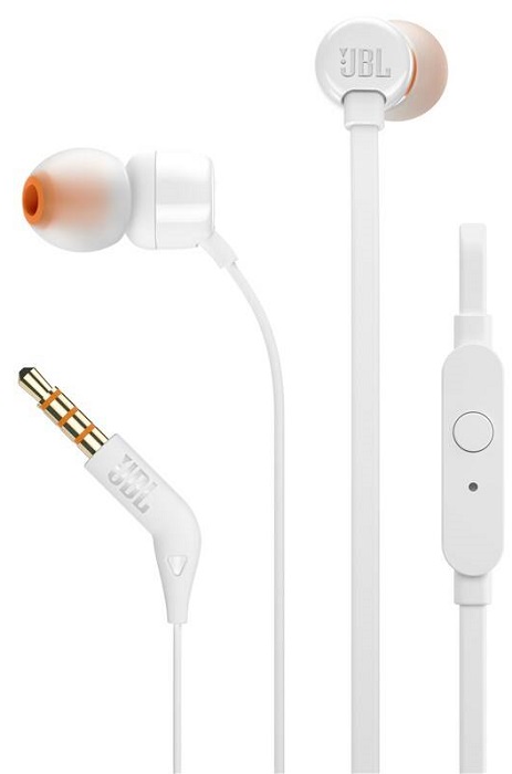 Sluchátka JBL T110 / 3,5mm Jack / bílá Varianta: ivi1