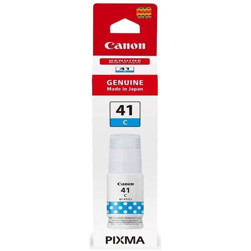 Inkoustová náplň Canon GI-41 C / 7700 stran / 70 ml / azurová Varianta: ivi1