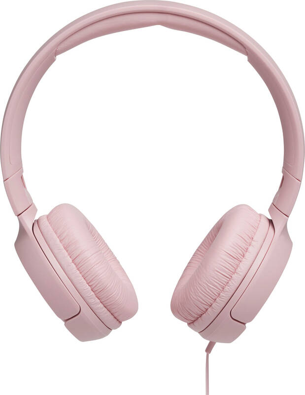 Sluchátka JBL Tune 500 / 3,5mm jack / mikrofon / růžová Varianta: ivi1