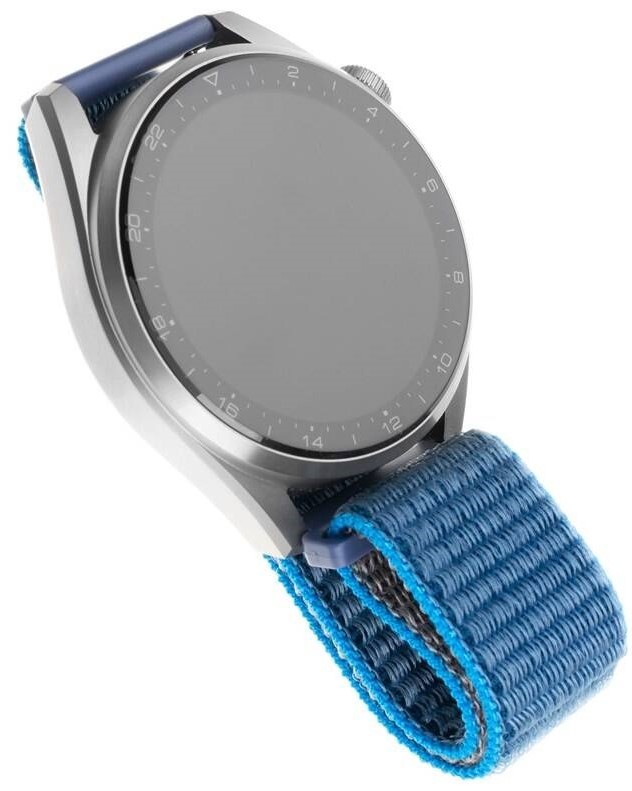 Řemínek FIXED Nylon Strap pro hodinky 22 mm / modrá Varianta: ivi1