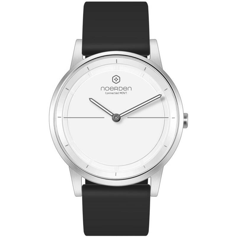 Chytré hodinky NOERDEN MATE2 White & Black / Bluetooth / 3 V / černá/bílá Varianta: ivi1