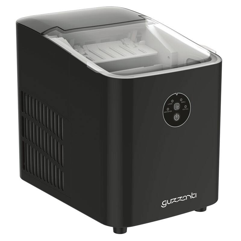 Výrobník ledu Guzzanti GZ 120B / 12 kg/24h / 120 W / 1 l / černá Varianta: ivi1
