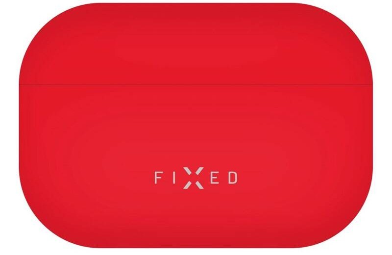 Pouzdro FIXED Silky pro sluchátka Apple AirPods Pro / červená Varianta: ivi1