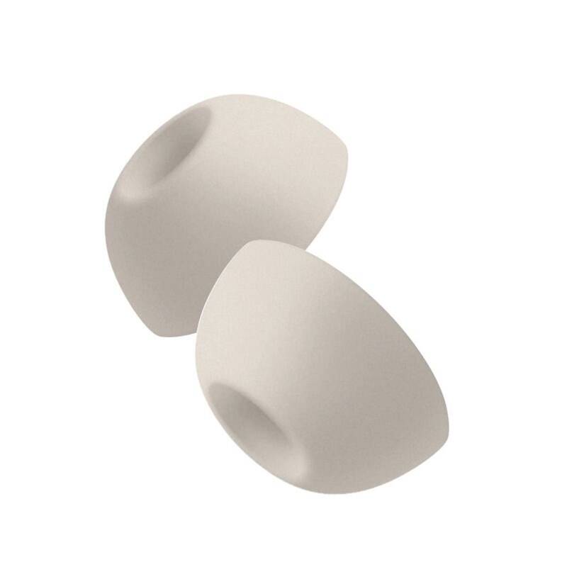 Náhradní pěnové špunty FIXED Plugs pro sluchátka Apple AirPods Pro / vel. S / bílá Varianta: ivi1