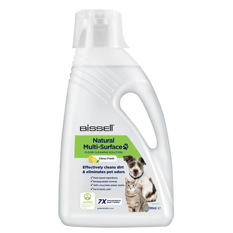 Čisticí přípravek Bissell 31221 Natural Multi-Surface Pet / 2 l / bílá Varianta: ivi1