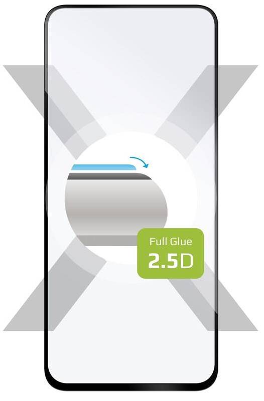 Tvrzené sklo FIXED Full-Cover na mobil Huawei Nova 8i / oleofóbní struktura / černá Varianta: ivi1