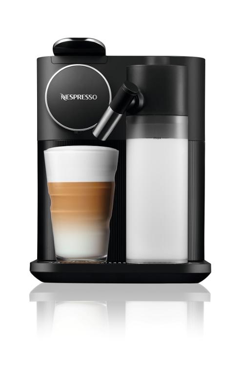 Kapslový kávovar Espresso Delonghi Nespresso EN650.B Gran Lattissima / 1400 W / 19 bar / 1,3 l / černá / ZÁNOVNÍ