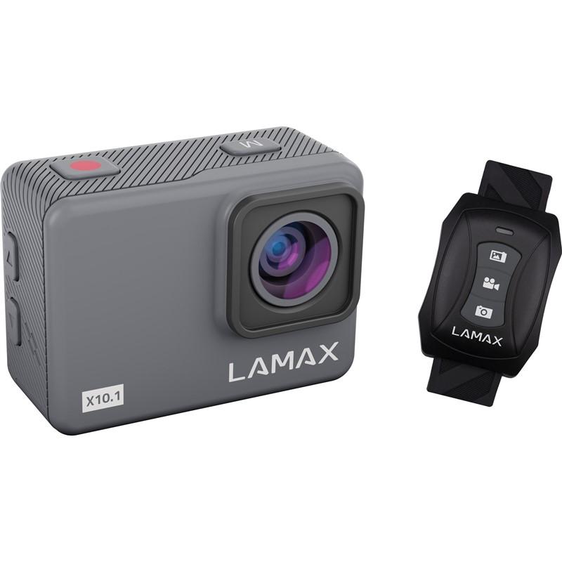 Outdoorová kamera LAMAX X10.1 / 2" (5,1 cm) LCD displej / CCD / 12 Mpx / Micro USB 2.0 / HDMI / šedá / ROZBALENO